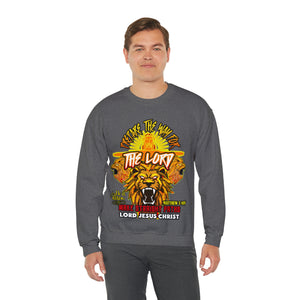 Unisex Heavy Blend™ Crewneck Sweatshirt PREPARE THE WAY FOR THE LORD MATTHEW 3 NIV