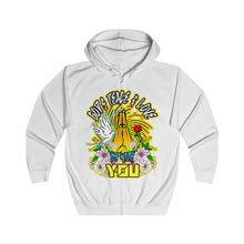 Load image into Gallery viewer, Unisex Full Zip Hoodie GOD&#39;S PEACE &amp; LOVE
