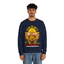 Load image into Gallery viewer, Unisex Heavy Blend™ Crewneck Sweatshirt PREPARE THE WAY FOR THE LORD MATTHEW 3 NIV
