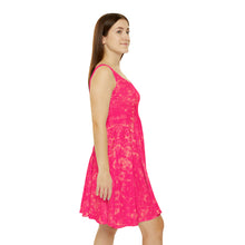 Load image into Gallery viewer, Women&#39;s Skater Bubble Gum Pink Dress
