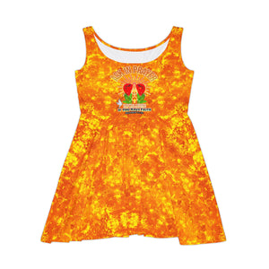 Women's Golden Honey Ask in Prayer Dress