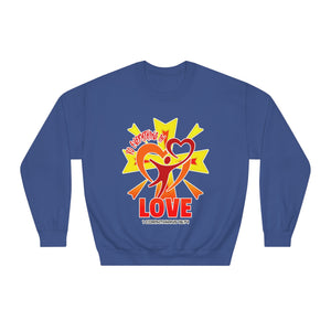 Unisex DryBlend® Crewneck Sweatshirt DO EVERYTHING IN LOVE 1 CORINTHIANS 16:14