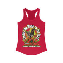 Load image into Gallery viewer, Women&#39;s Racerback Tank SOAR ON WINGS LIKE EAGLES ISAIAH 40:31
