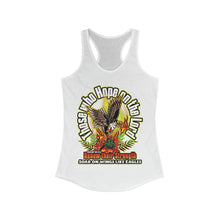 Load image into Gallery viewer, Women&#39;s Racerback Tank SOAR ON WINGS LIKE EAGLES ISAIAH 40:31
