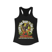 Load image into Gallery viewer, Women&#39;s Racerback Tank SOAR ON WINGS LIKE EAGLES ISAIAH 40:31
