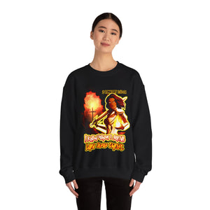 Women's Unisex Heavy Blend™ Crewneck Sweatshirt I KNOW WHOM I SERVE 2 TIMOTHY 1:12-14