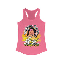 Load image into Gallery viewer, Women&#39;s Racerback Tank BE NOT CONFORMED TO THIS WORLD ROMANS 12:2
