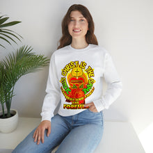 Load image into Gallery viewer, Unisex Heavy Blend™ Crewneck Sweatshirt YESTERDAY AND TODAY AND FOREVER HEBREWS13:8
