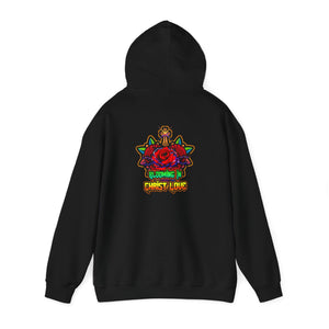 Unisex Heavy Blend™ Hooded Sweatshirt BLOOMING CHRIST LOVE