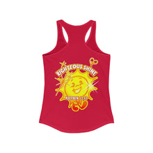 Load image into Gallery viewer, Women&#39;s Ideal Racerback Tank RIGHTEOUS SHINE MATTHEW 13:43
