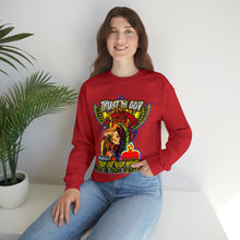 Load image into Gallery viewer, Unisex Heavy Blend™ Crewneck Sweatshirt TRUST IN GOD AT ALL TIMES PSALM 62:8 NIV
