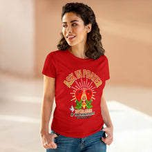 Load image into Gallery viewer, Women&#39;s Midweight Cotton Tee IF YOU HAVE FAITH MATTHEW 21:22
