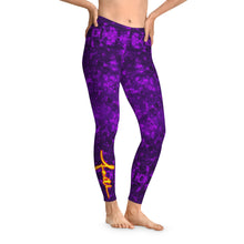 Load image into Gallery viewer, Stretchy Leggings Vine Faith
