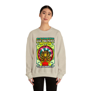 Unisex Heavy Blend™ Crewneck Sweatshirt LORD OF PEACE 2 THESSALONIANS 3:16 KJV