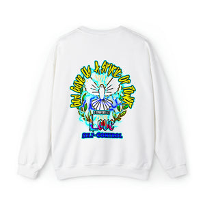 Unisex Heavy Blend™ Crewneck Sweatshirt SPIRIT OF POWER, LOVE, AND SELF-CONTROL 2 TIMOTHY 1:7