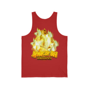 Unisex Jersey Tank ARMOR OF GOD EPHESIANS 6:11