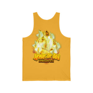 Unisex Jersey Tank ARMOR OF GOD EPHESIANS 6:11