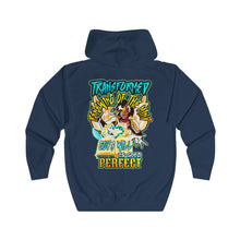 Load image into Gallery viewer, Unisex Full Zip Hoodie RENEWING OF THE MIND ROMANS 12:2
