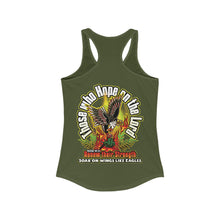 Load image into Gallery viewer, Women&#39;s Racerback Tank SOAR ON WINGS LIKE EAGLES ISAIAH 40:31
