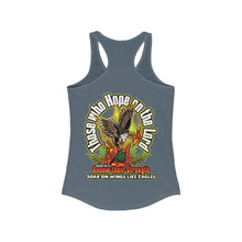 Load image into Gallery viewer, Women&#39;s Racerback Tank SOAR ON WINGS LIKE EAGLES ISAIAH 40:31
