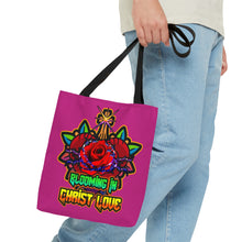 Load image into Gallery viewer, Tote Bag BLOOMING IN CHRIST LOVE
