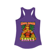 Load image into Gallery viewer, Women&#39;s Racerback Tank GOD&#39;S WORD SAVES
