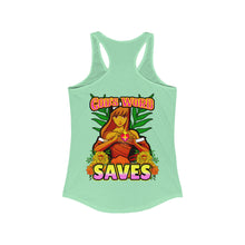 Load image into Gallery viewer, Women&#39;s Racerback Tank GOD&#39;S WORD SAVES
