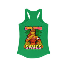 Load image into Gallery viewer, Women&#39;s Racerback Tank GOD&#39;S WORD SAVES
