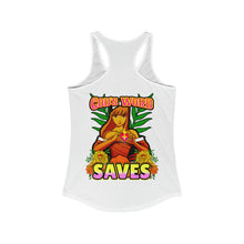 Load image into Gallery viewer, Women&#39;s Racerback Tank GOD&#39;S WORD SAVES
