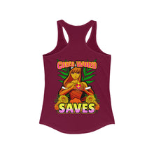 Load image into Gallery viewer, Women&#39;s Racerback Tank GOD&#39;S WORD SAVES
