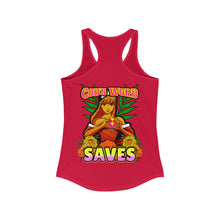 Load image into Gallery viewer, Women&#39;s Racerback Tank GOD&#39;S WORD SAVES
