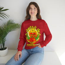 Load image into Gallery viewer, Unisex Heavy Blend™ Crewneck Sweatshirt YESTERDAY AND TODAY AND FOREVER HEBREWS13:8
