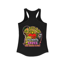 Load image into Gallery viewer, Women&#39;s Ideal Racerback Tank THE LORD IS CLOSE TO THE BROKENHEARTED PSALM 34:18
