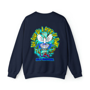 Unisex Heavy Blend™ Crewneck Sweatshirt SPIRIT OF POWER, LOVE, AND SELF-CONTROL 2 TIMOTHY 1:7