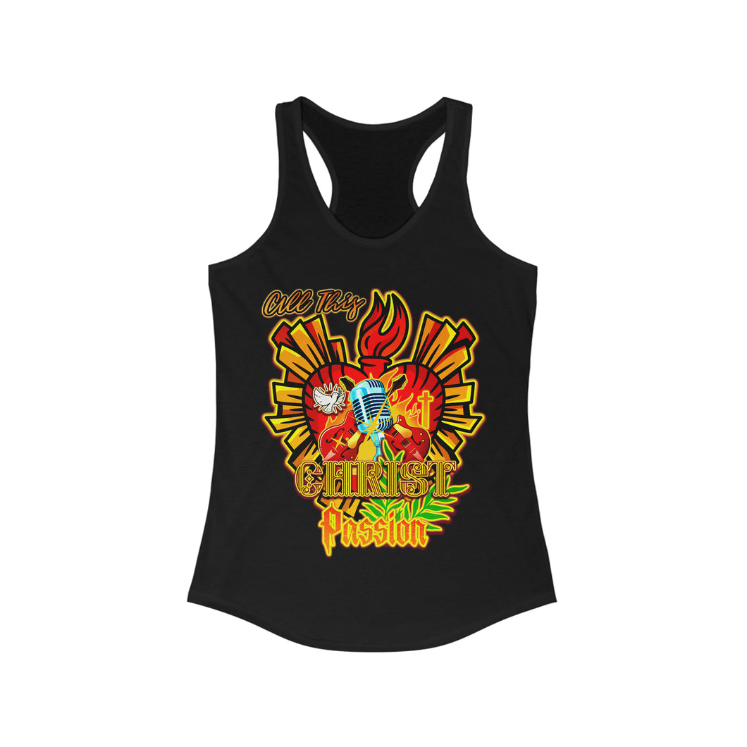 Women's Racerback Tank CHRIST PASSION