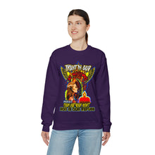 Load image into Gallery viewer, Unisex Heavy Blend™ Crewneck Sweatshirt TRUST IN GOD AT ALL TIMES PSALM 62:8 NIV
