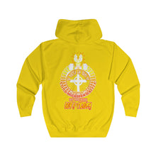 Load image into Gallery viewer, Unisex Full Zip Hoodie LORD MIGHTY IN BATTLE PSALM 24:8
