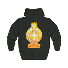 Load image into Gallery viewer, Unisex Full Zip Hoodie LORD MIGHTY IN BATTLE PSALM 24:8
