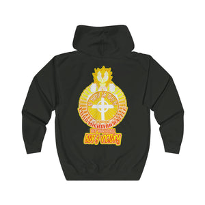 Unisex Full Zip Hoodie LORD MIGHTY IN BATTLE PSALM 24:8