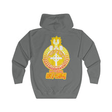 Load image into Gallery viewer, Unisex Full Zip Hoodie LORD MIGHTY IN BATTLE PSALM 24:8
