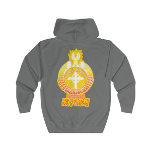 Unisex Full Zip Hoodie LORD MIGHTY IN BATTLE PSALM 24:8