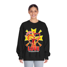 Load image into Gallery viewer, Unisex DryBlend® Crewneck Sweatshirt DO EVERYTHING IN LOVE 1 CORINTHIANS 16:14
