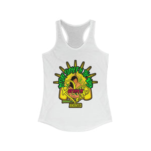 Women's Ideal Racerback Tank GOD KNEW ME JEREMIAH 1:5