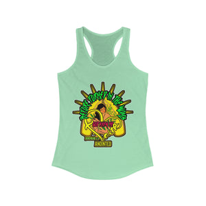 Women's Ideal Racerback Tank GOD KNEW ME JEREMIAH 1:5