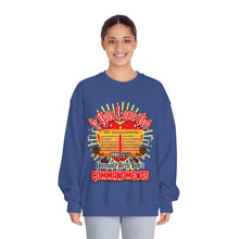 Load image into Gallery viewer, Unisex DryBlend® Crewneck Sweatshirt IF YOU LOVE GOD JOHN 14:15
