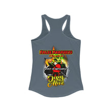 Load image into Gallery viewer, Women&#39;s Racerback Tank FALSE PROPHETS 1 JOHN 4
