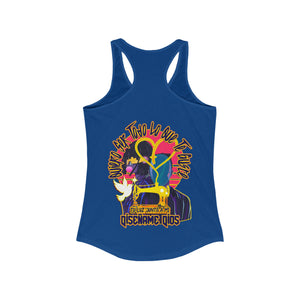 Women's Racerback Tank Diséñame Dios (Design Me God)