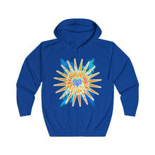 Load image into Gallery viewer, Unisex Full Zip Hoodie I LOVE JESUS
