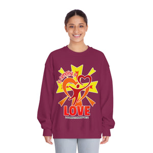 Unisex DryBlend® Crewneck Sweatshirt DO EVERYTHING IN LOVE 1 CORINTHIANS 16:14