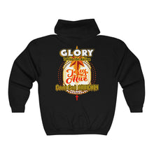 Load image into Gallery viewer, Unisex Heavy Blend™ Full Zip Hooded Sweatshirt GLORY
